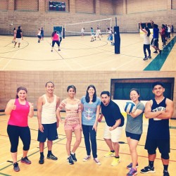 Fun volleyball game, Transfers vs Freshmen! Transfers won of