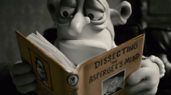 booksinmovies:  Mary and Max: Max reading “Dissecting the Asperger’s