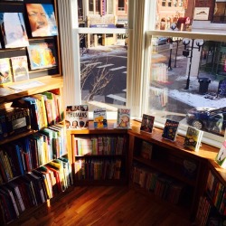 literatibookstore:  A bay window, scents of coffee, and a quiet,