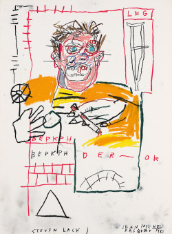 thunderstruck9:Jean-Michel Basquiat (American, 1960-1988), Untitled