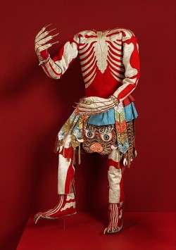 centuriespast:  Skeleton Dance CostumeDate: late 19th or early