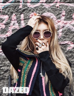 stylekorea:  Wonder Girls’ Yubin for Dazed & Confused Korea