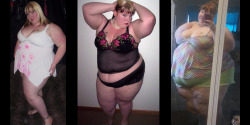 ramblerpl:My tribute to Kellie Kay :) Goddess of weight gain!pls