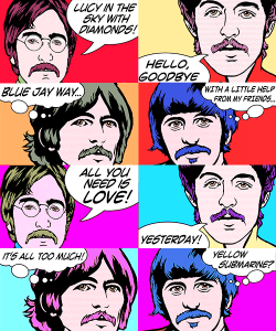 floydivine-blog: The Beatles by Youngerman