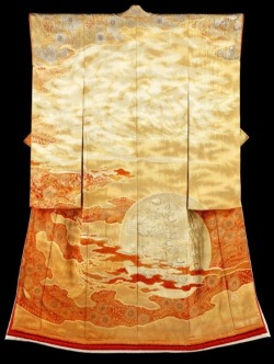 beifongkendo:  ‘Burning sun’ kimono by artist Itchiku Kubota,