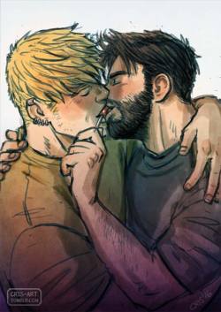cris-art:  “Lollipop”, sketch of  Teddy and Billy.Hope you