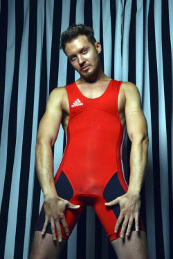 greatcockfighter:  New Adidas wrestling singlet pics:) More in