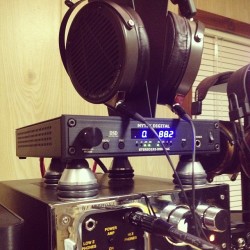 sonicsatori:  GREAT sound. WOW. @Audeze LCD-X, MYTEK 192 DSD