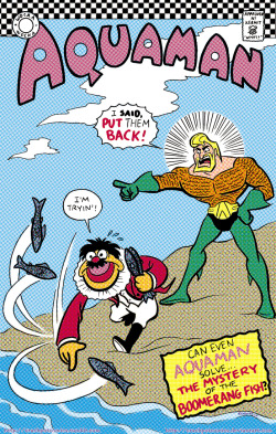 crackpotcomics:  My piece for The Line It Is Drawn’s comics/Muppets