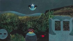 oncanvas:The Phases of the Night, Max Ernst, 1946Oil on canvas35
