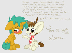 ask-glittershell:  I hope things get easier for you.  And…well…I