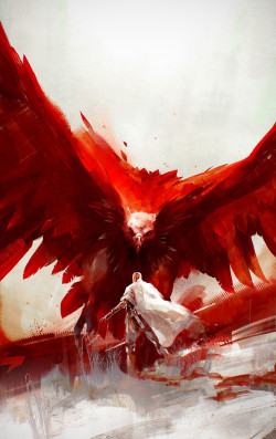 scifi-fantasy-horror:   The Red Stained Wings by  richard anderson 