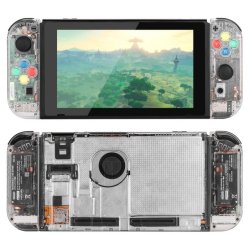 retrogamingblog:Custom Transparent Nintendo Switch Casing made