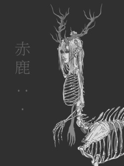 lady-circus:  My post “Dead deer.” From : Kaitiro Aori On