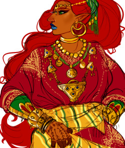 cuscatlanaziz:a quick doodle of Urbosa because Guess What, I
