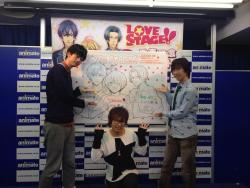 fencer-x:  multimediaotakugal:  Love Stage!! cast Takuya Eguchi,