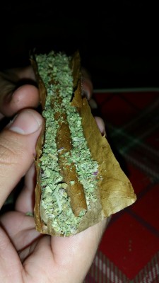 kick-push-twist-kush:  Bluntception pt 2. OG Kush, Sour Diesel,