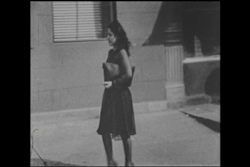 nemfrogfilms:  Black dress. In the street. 1948. Helen Levitt,