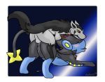 pokepornking:  Sorry I couldnâ€™t find ash x luxray so Iâ€™ll post both ash and luxray separately  Requested by kappajohns