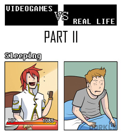 gamefreaksnz:  Videogames vs. Real Life (Part 2)