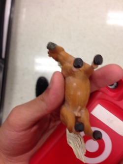 lehgetit:  Why they sell horses wit lil dick n nuts in kids at