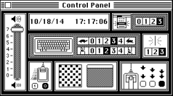 ms-dos5:  Evolution of the Mac OS Control Panel 