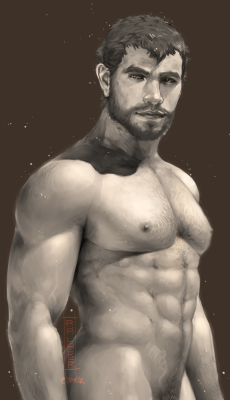 rum-locker:  Fanart of Brad Melnick from Coming Out On Top game