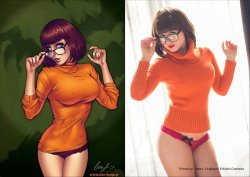 cosplayhotties:Sexy velma cosplay from Scooby Doo by joulii91