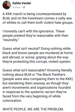 Plus a lot of the violence that BLM apparently carries out is