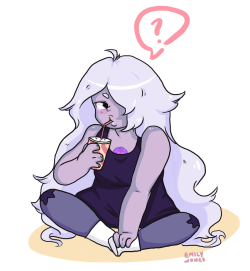 pukakke:  pyoksu:  a lil Amethyst for Pukkake :-) I hope ya