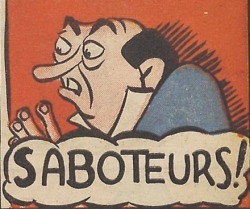 psaaok:“Saboteurs!”Exciting Comics, Issue #43, April