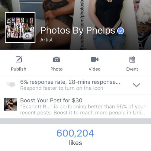 600,000 Facebook fans!!!! Talk about blessings and hard work…consistency in quality ..photoshoots…. Lighting equipment…..having hatas spreading rumors to the uninformed…magazine covers… Family support…fans sharing