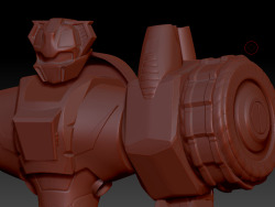 harkbus:  in my desperation I’ve been sculpting a chromedome.