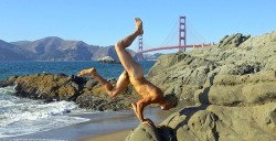 Nude Male Yoga