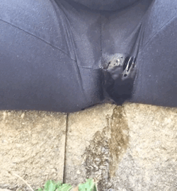 Peeing Through Panties