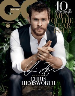 mariablanca:Chris Hemsworth by Doug Inglish for GQ Australia,
