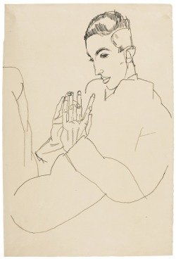 thunderstruck9:  Egon Schiele (Austrian, 1890-1918), Erich Lederer,