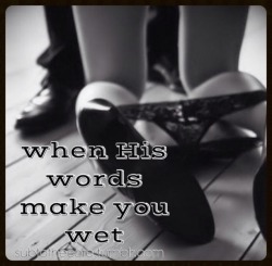 bdsmthoughts:  hislonelykitten:  the sound of your voice makes