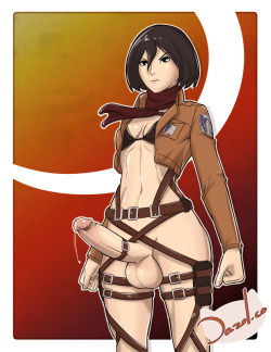 cumlovingsissy: dazol:  Mikasa Ackerman from Attack on Titan