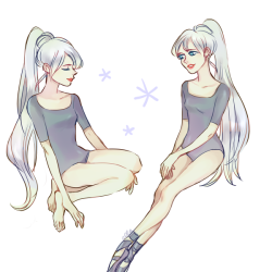 antlerella:  Weiss would make a cute ballerina! She’s graceful