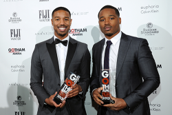 michaelbjordan:  Ryan Coogler and Michael B. Jordan with their