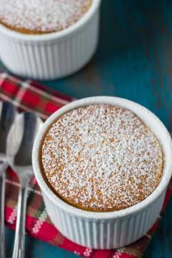 confectionerybliss:  Eggnog Pudding Cake | Blahnik Baker  things