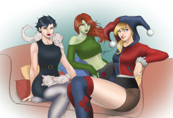 lazerlionfighter:  jakebartok:Gotham Sirens What started out