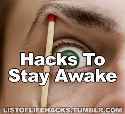 listoflifehacks:  If you like this list of life hacks, follow ListOfLifeHacks for