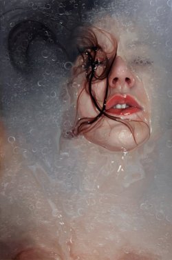 artchipel:  Alyssa Monks | on Tumblr Charade. Oil on linen, 48x32