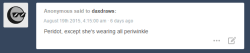 daxdraws:  i’m 99% sure you meant the color periwinkle but