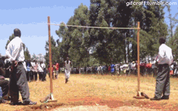 hoodniggashit:     gifcraft:  Kenyan High School High Jump 