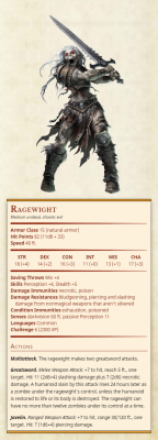 thirdtofifth:  RagewightMedium undead, chaotic evilArmor Class