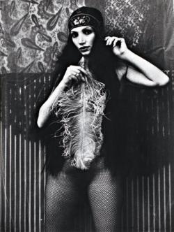 penguin-in-bondage:  Irina Ionesco - Femme à la plume 