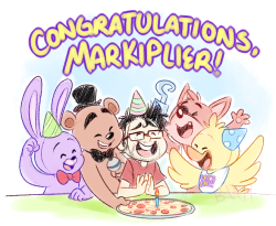 bechnokid:  Markiplier recently beat Five Nights at Freddy’s at the highest difficulty level (20/20/20/20) and oh my god, I am so happy for him. ;w;